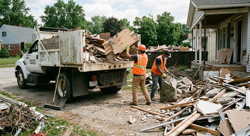Yard Debris Removal Service